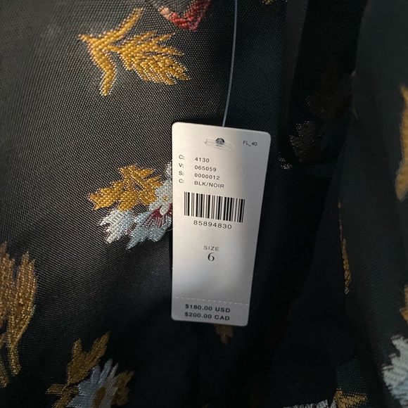 NWT Anthropologie Maeve Sculpted V-Neck A-Line Mini Dress Size 6 - Picture 5 of 13